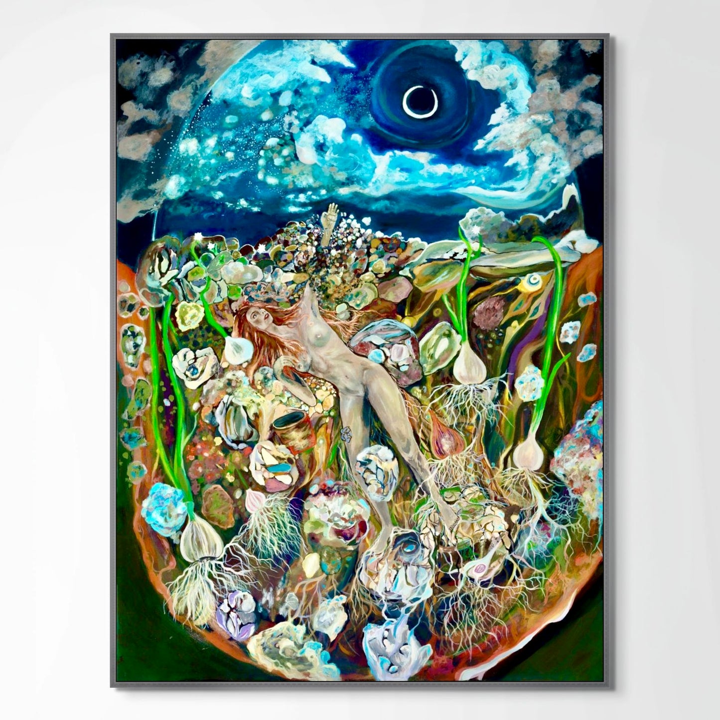 'Dark Of The Moon Women' Canvas Print