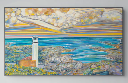 'Bluff Hill Point' acrylic print