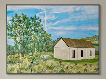 'Beyond The Grave' canvas print