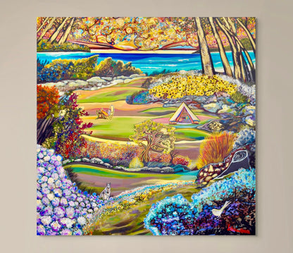 'Golden Moments' canvas print