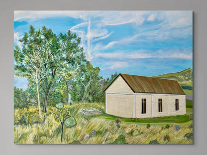 'Beyond The Grave' canvas print