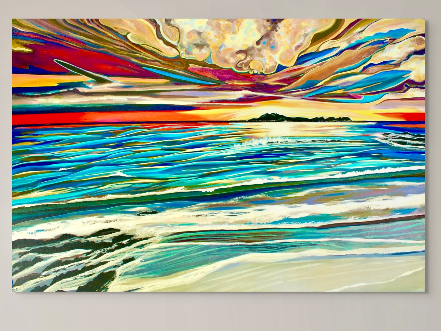 'Majestic Morning' canvas print