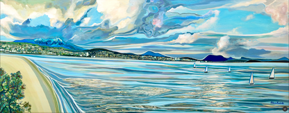 'Down By The Derwent' canvas print