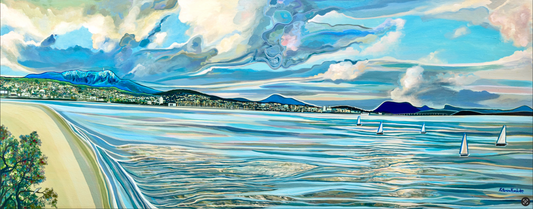 'Down By The Derwent' canvas print