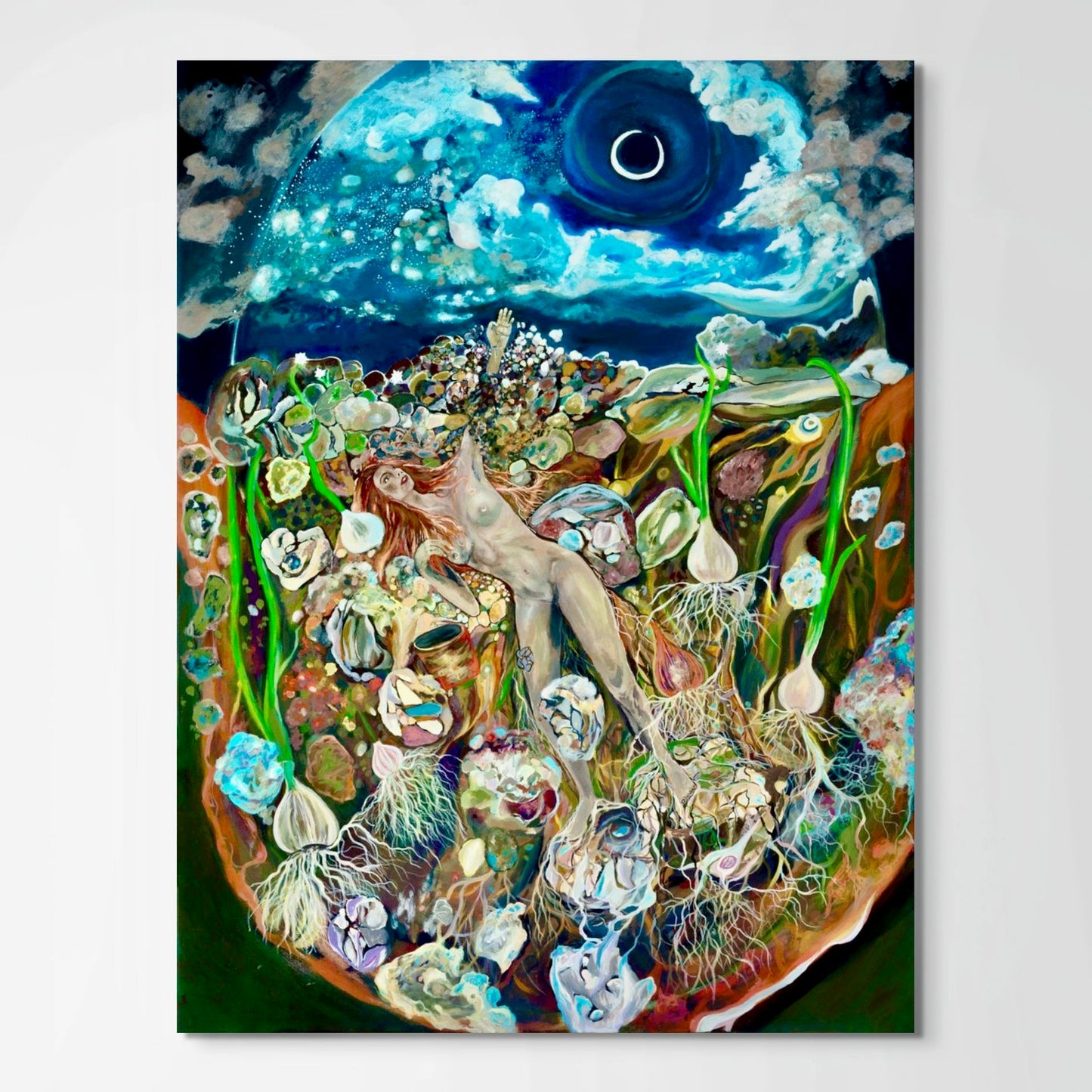 'Dark Of The Moon Women' Canvas Print