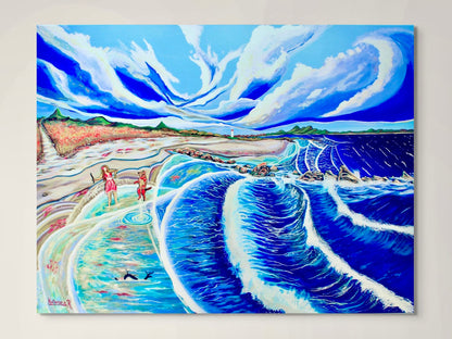 'Free and Alive' canvas print