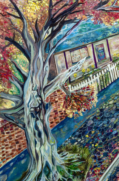 'Victoria Street, Ulverstone' acrylic print