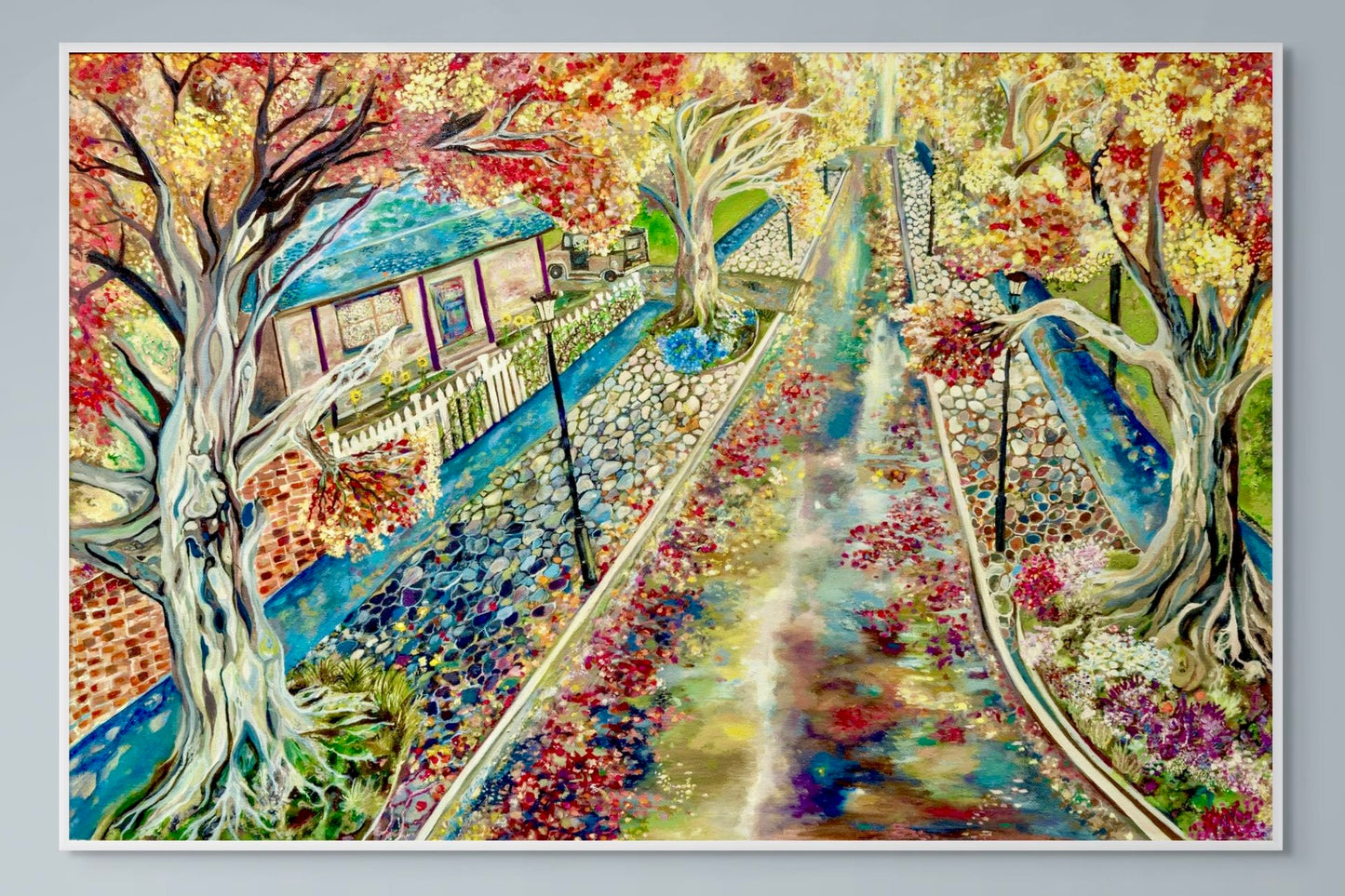 'Victoria Street, Ulverstone' canvas print