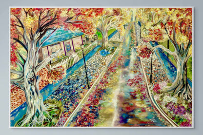 'Victoria Street, Ulverstone' canvas print