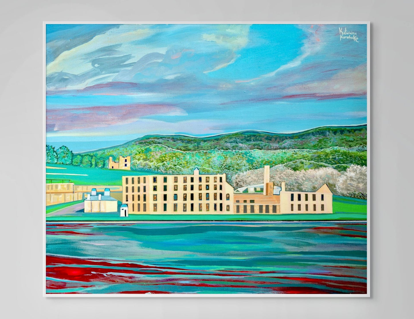 'Set In Stone' canvas print