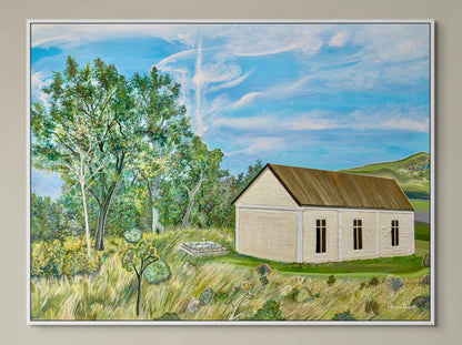 'Beyond The Grave' canvas print