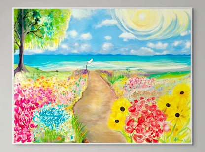 'Live And Let Live' Canvas Print