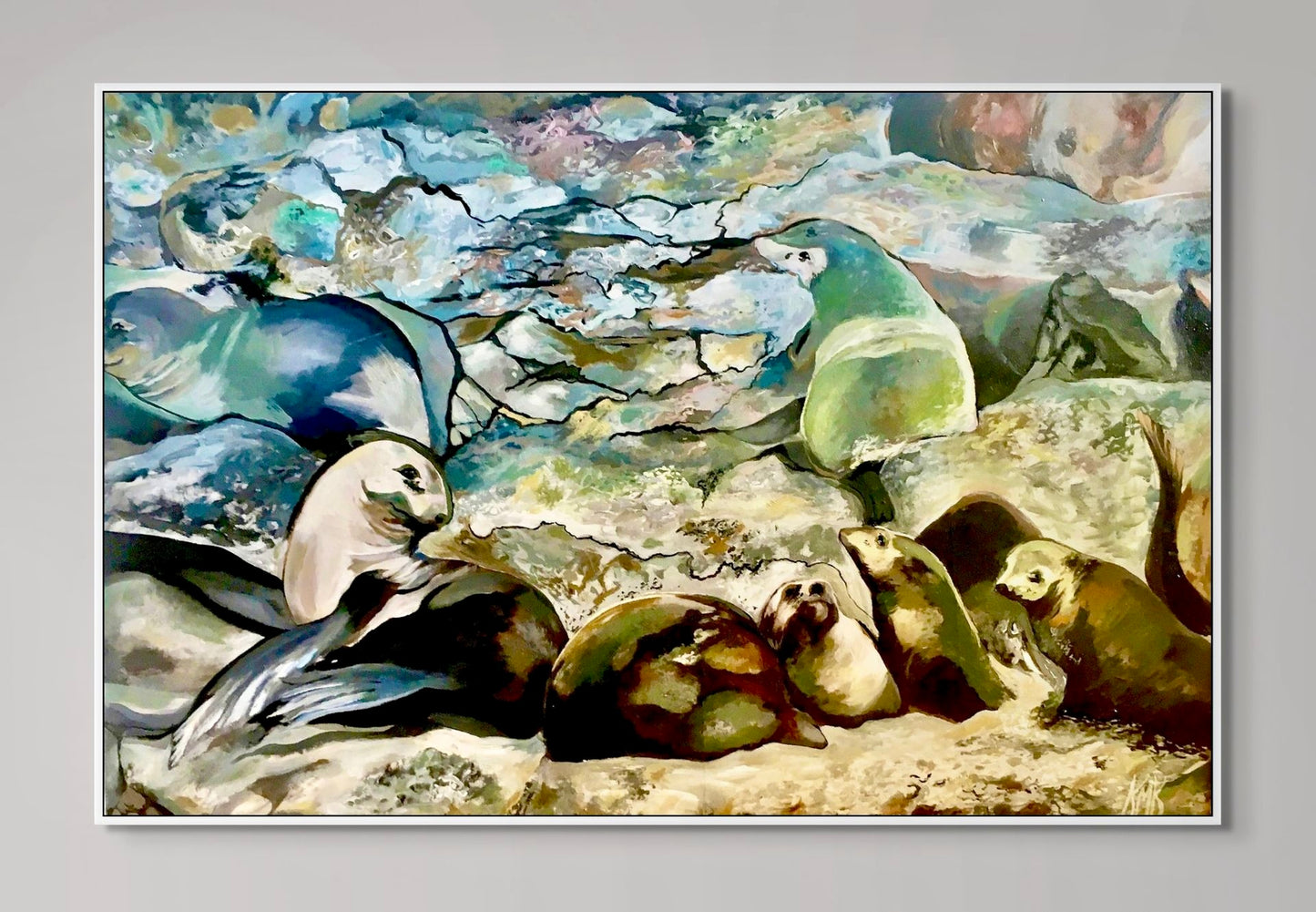 'Leisure Time' canvas print