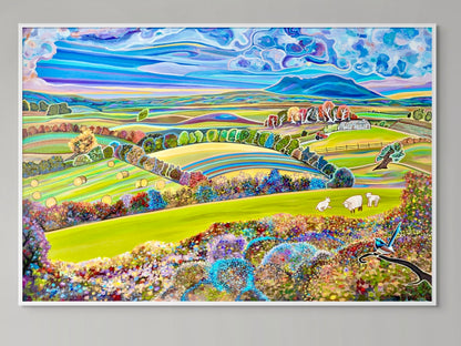 'Quaint Lil Quamby' canvas print