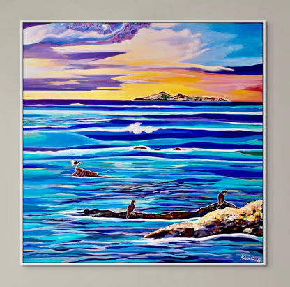 'Holm Sweet Holm' canvas print