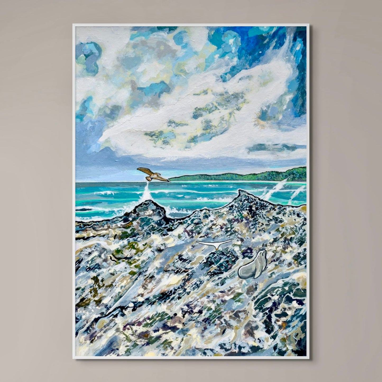 'The Wild West' canvas print