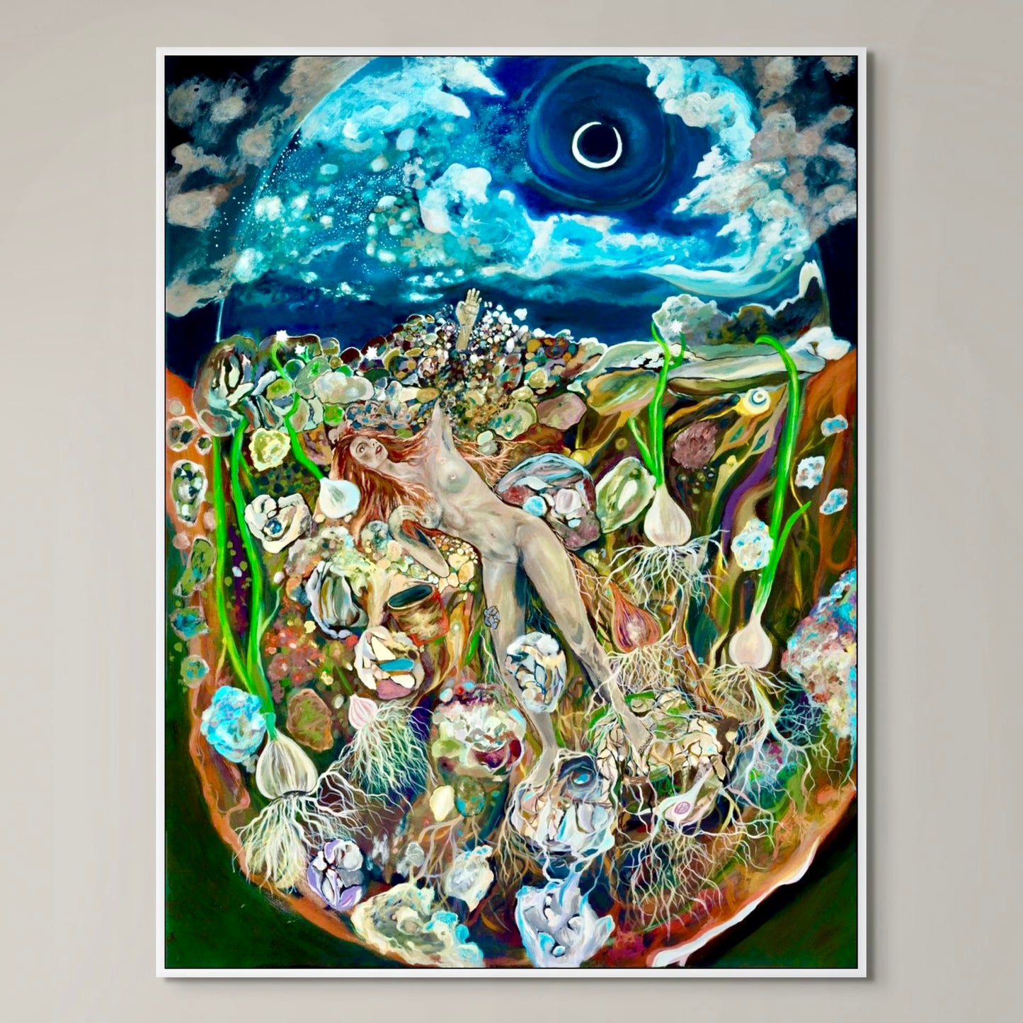 'Dark Of The Moon Women' Canvas Print