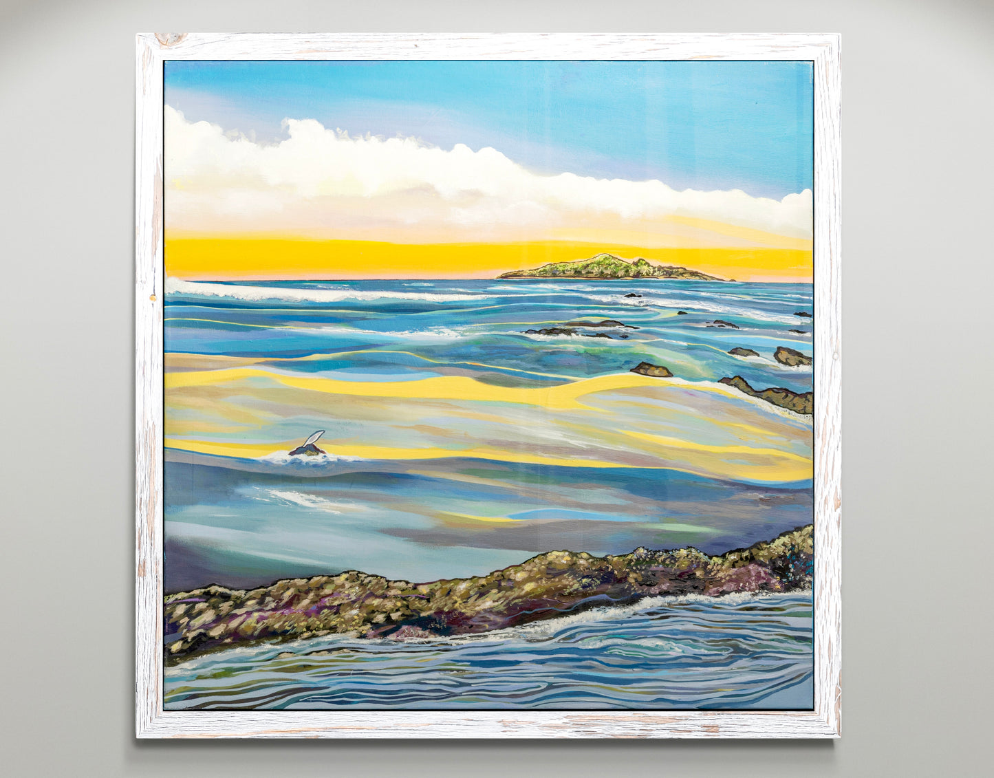 'Sunrise At Sisters' original painting