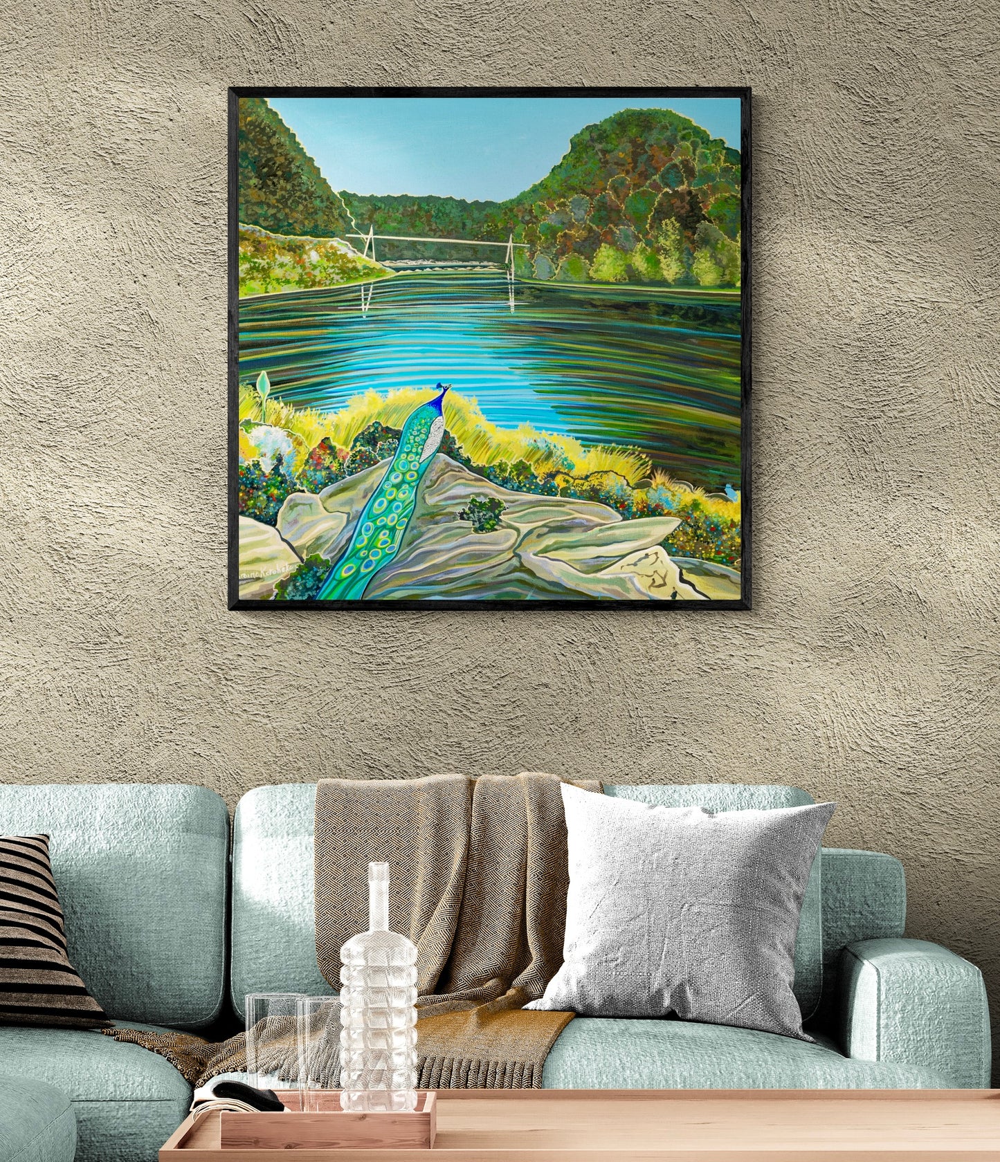 'Down By The Gorge' acrylic print