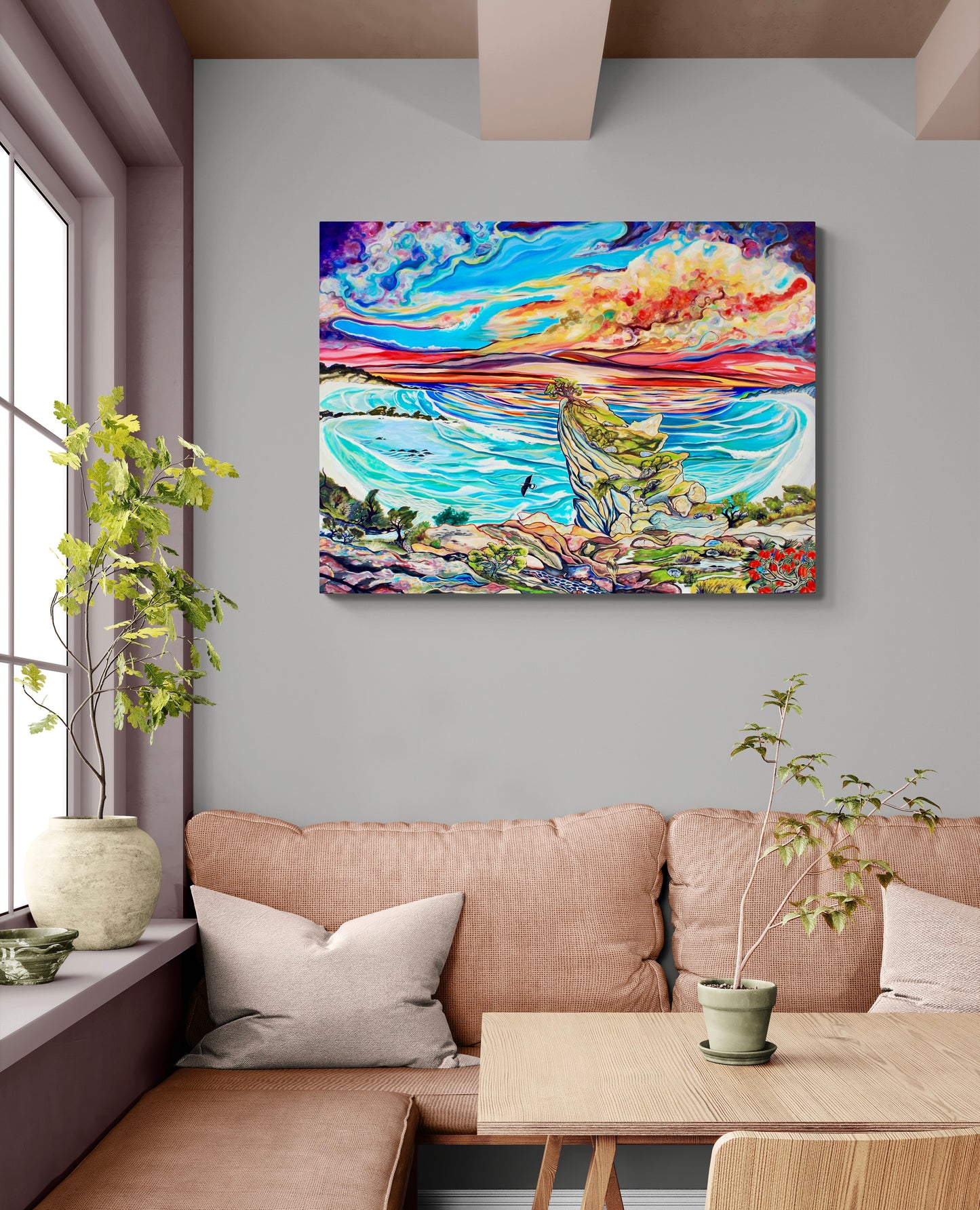 'Magnificent' canvas print
