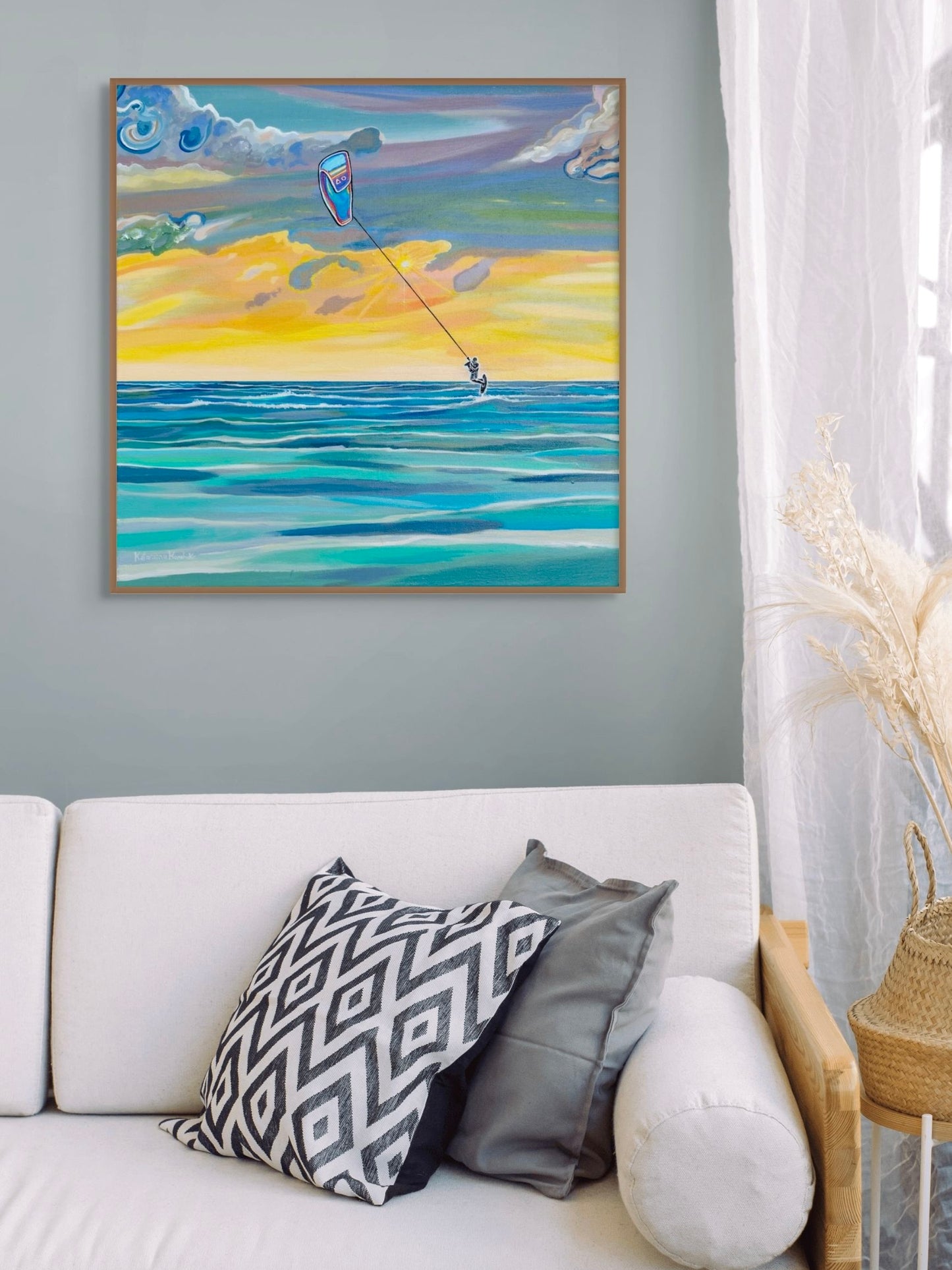 'Best Of Both Worlds' canvas print
