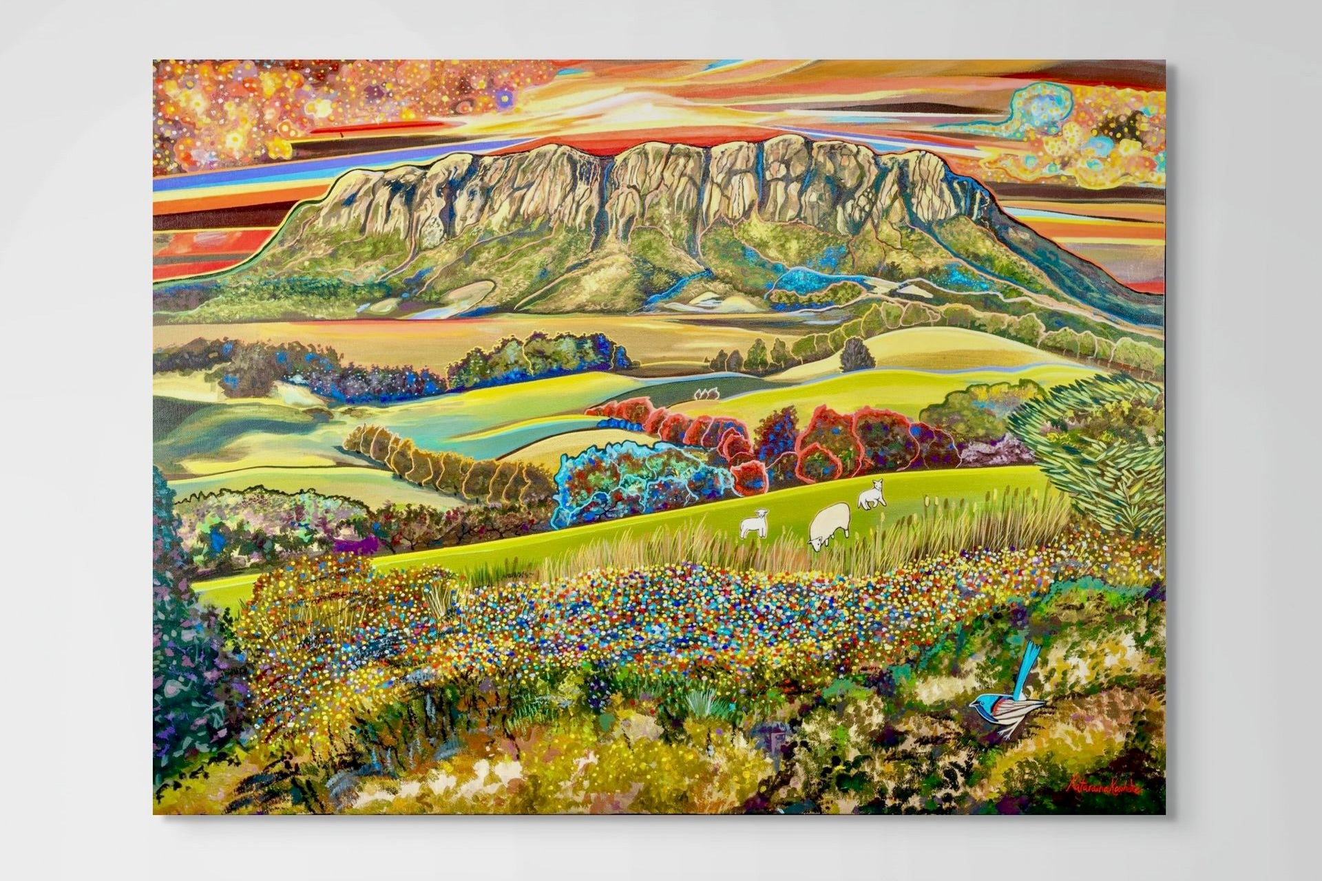 Her Majesty, Mt Roland' canvas print – Kataraina Koroheke Fine Art