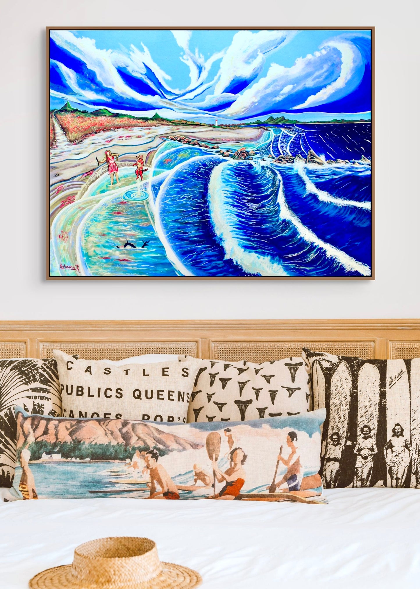 'Free and Alive' canvas print