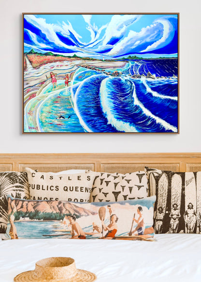 'Free and Alive' canvas print