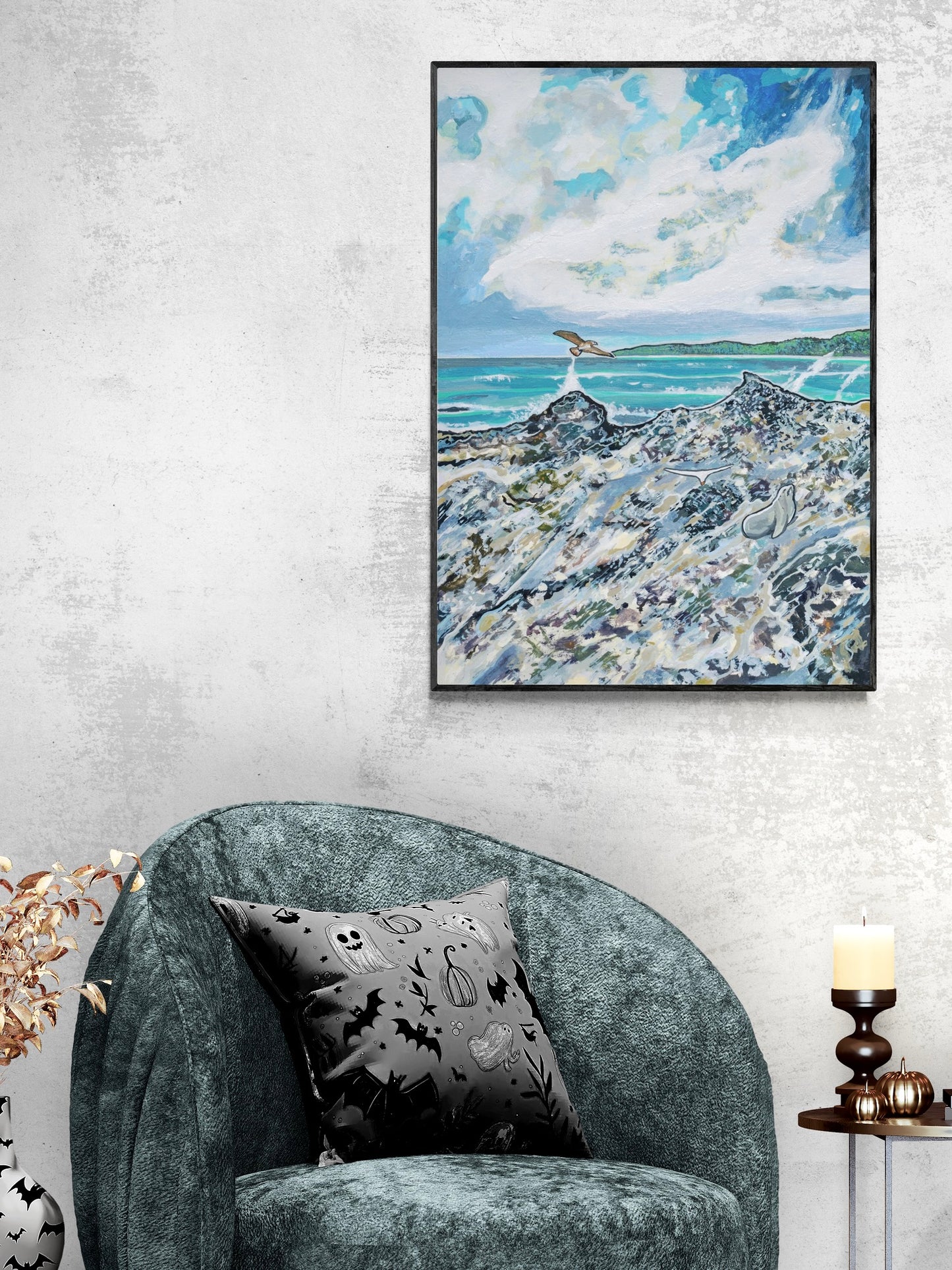 'The Wild West' canvas print