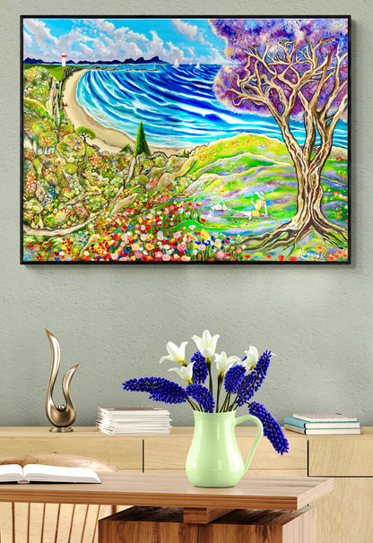 'Inlove With Life' canvas print