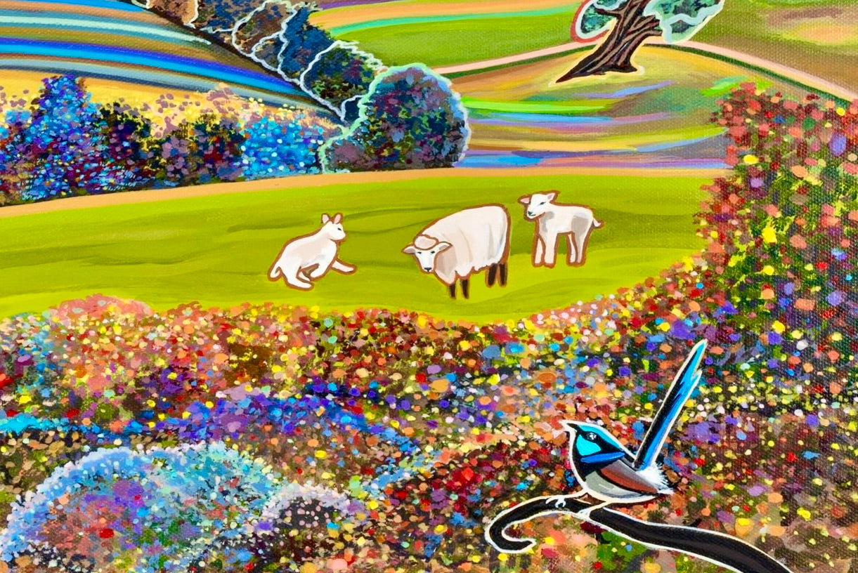 'Quaint Lil Quamby' canvas print