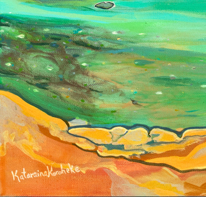 'Honeymoon Bay' original painting