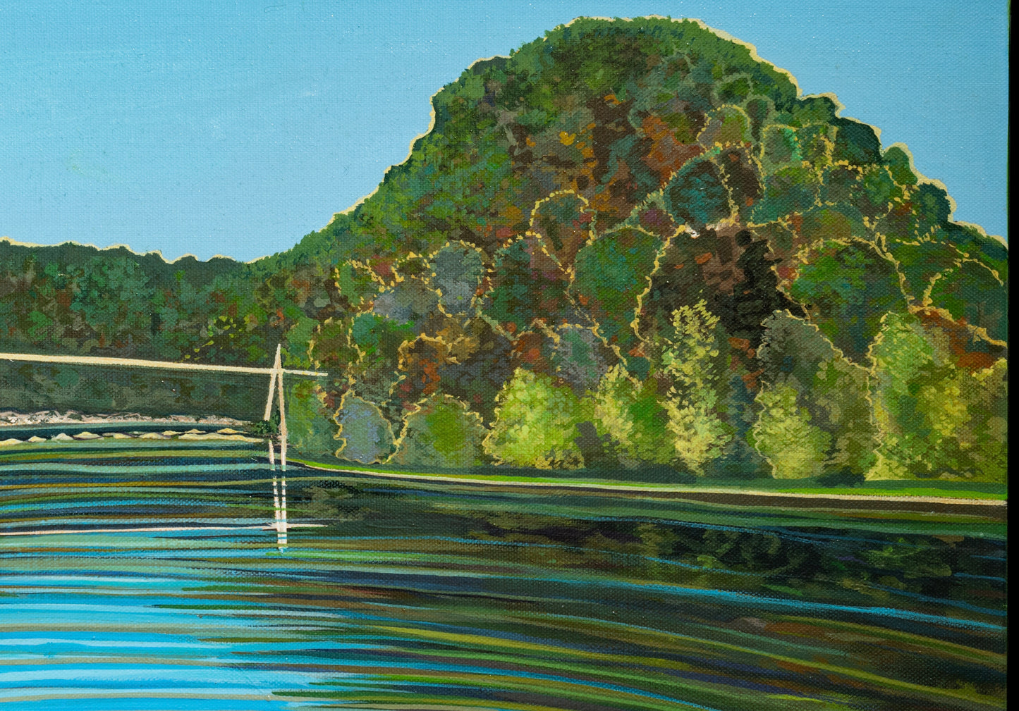 'Down By The Gorge' canvas print