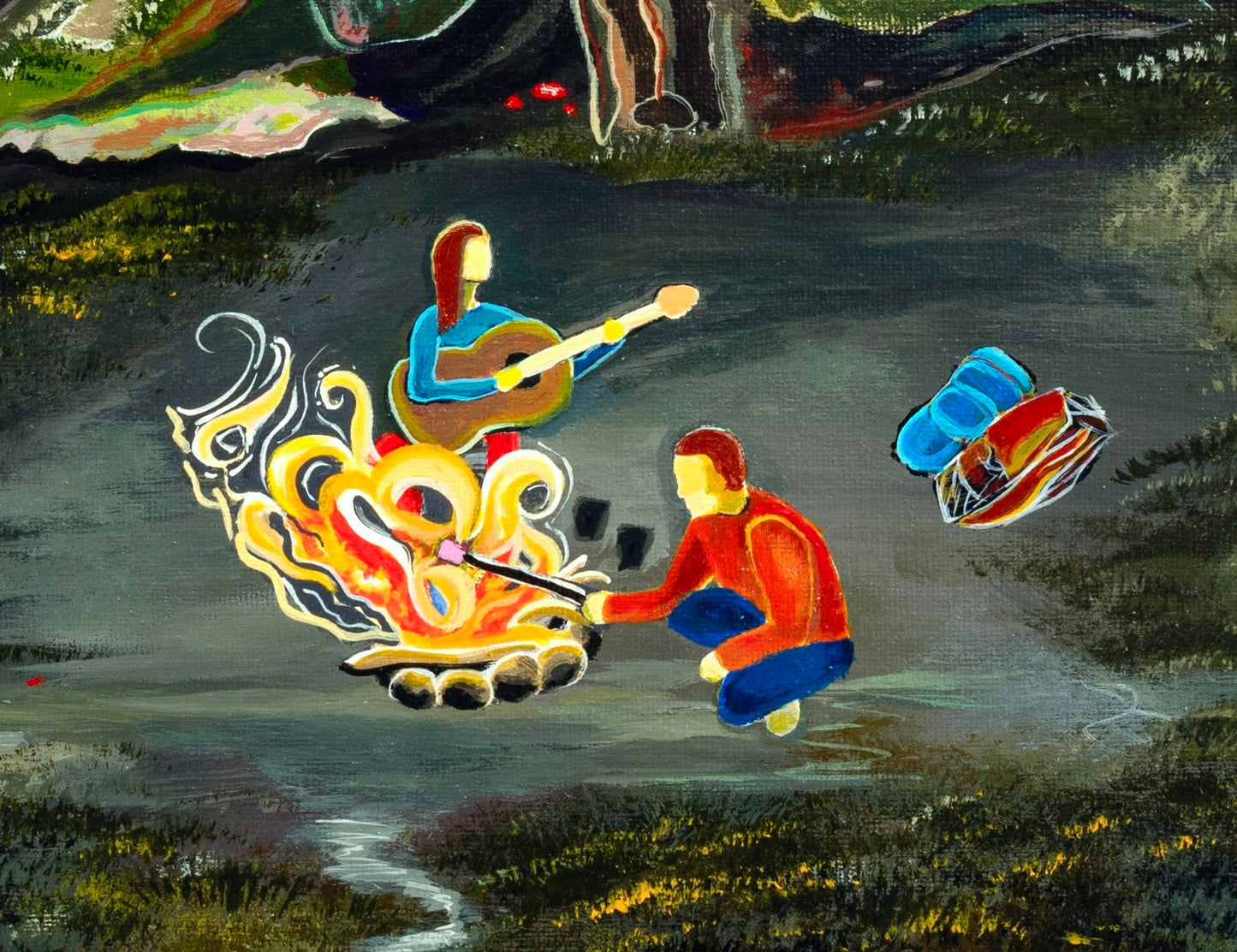 'Down By The River' acrylic print