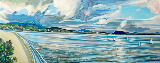 'Down By The Derwent' canvas print