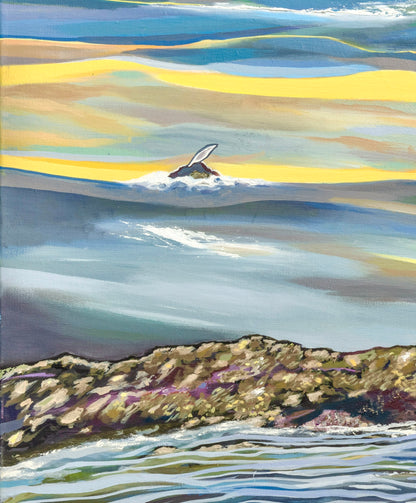 'Sunrise At Sisters' original painting