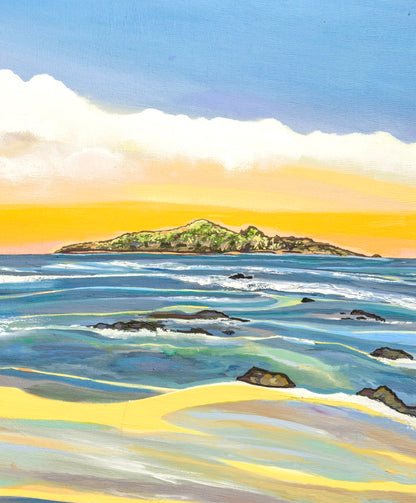 'Sunrise At Sisters' original painting