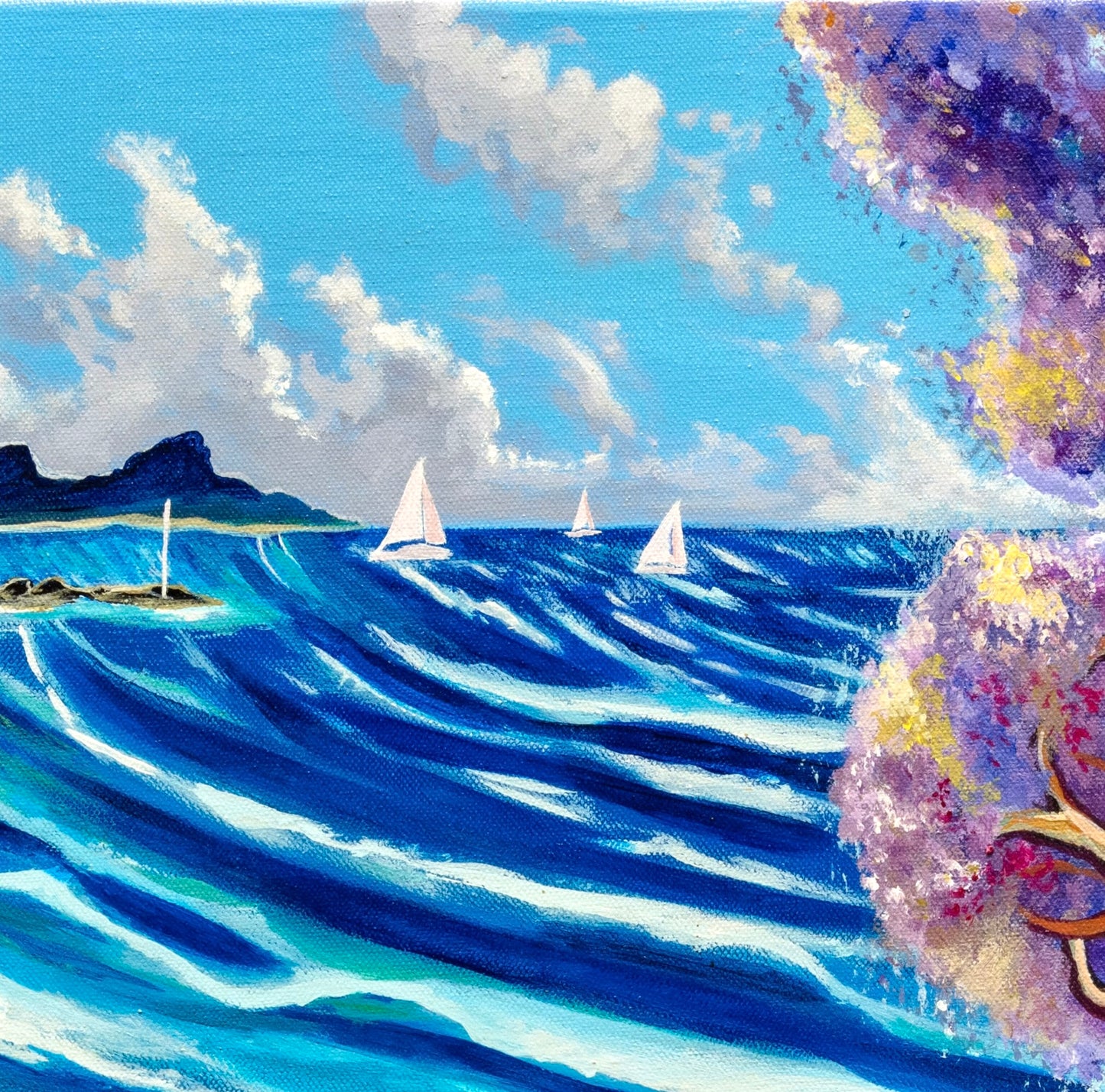 'Inlove With Life' canvas print