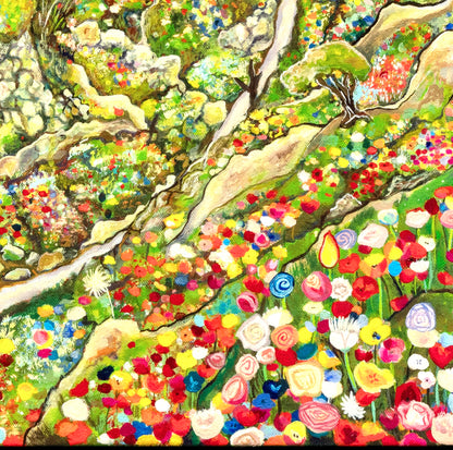 'Inlove With Life' canvas print