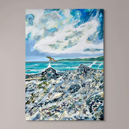 'The Wild West' canvas print