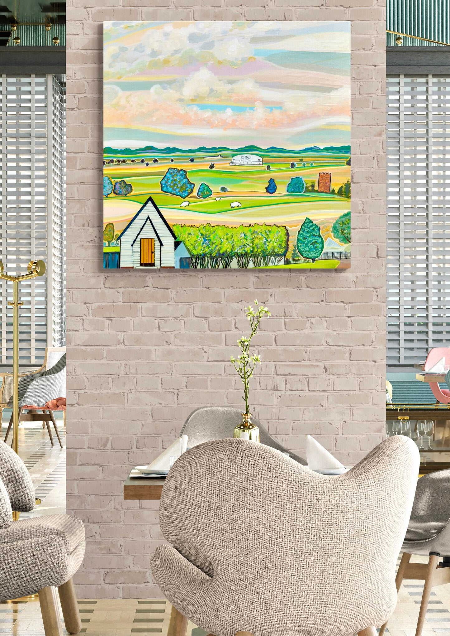 'Evandale Communion' acrylic print