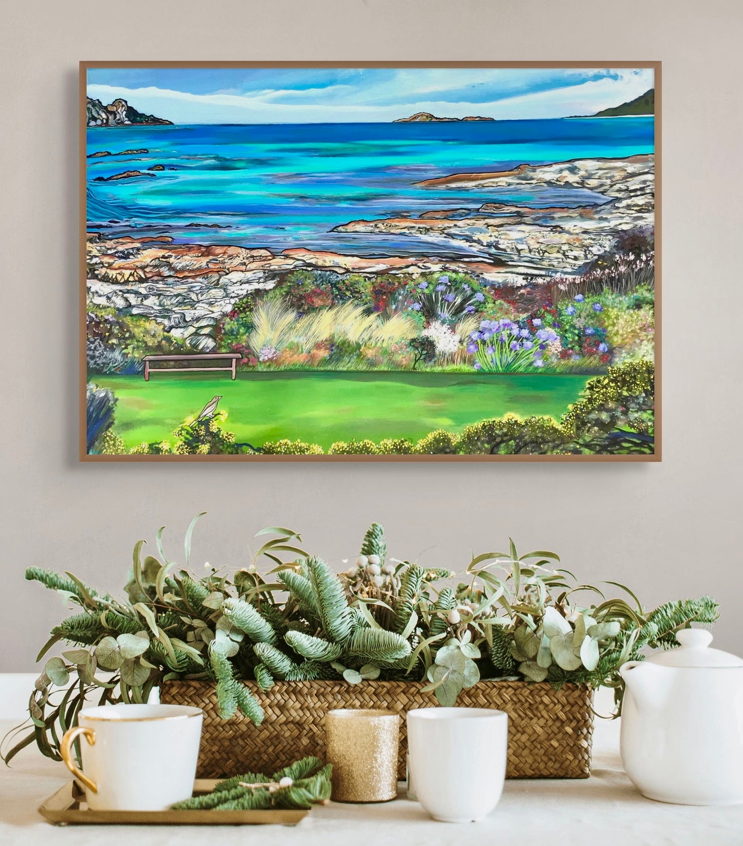 'Life At Sisters' canvas print