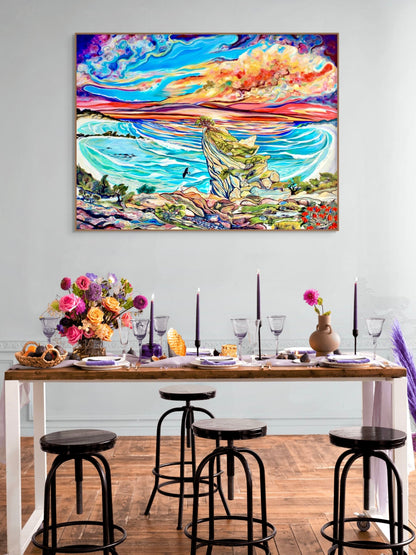 'Magnificent' canvas print