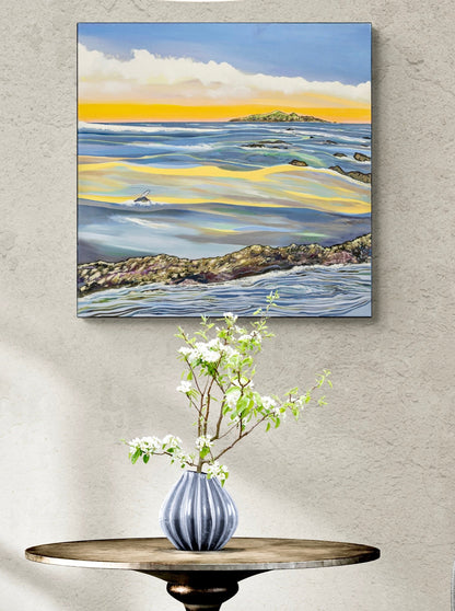 'Sunrise at Sisters' canvas print