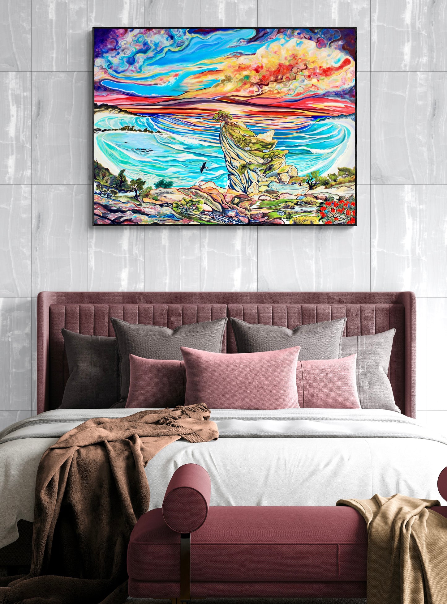 'Magnificent' canvas print