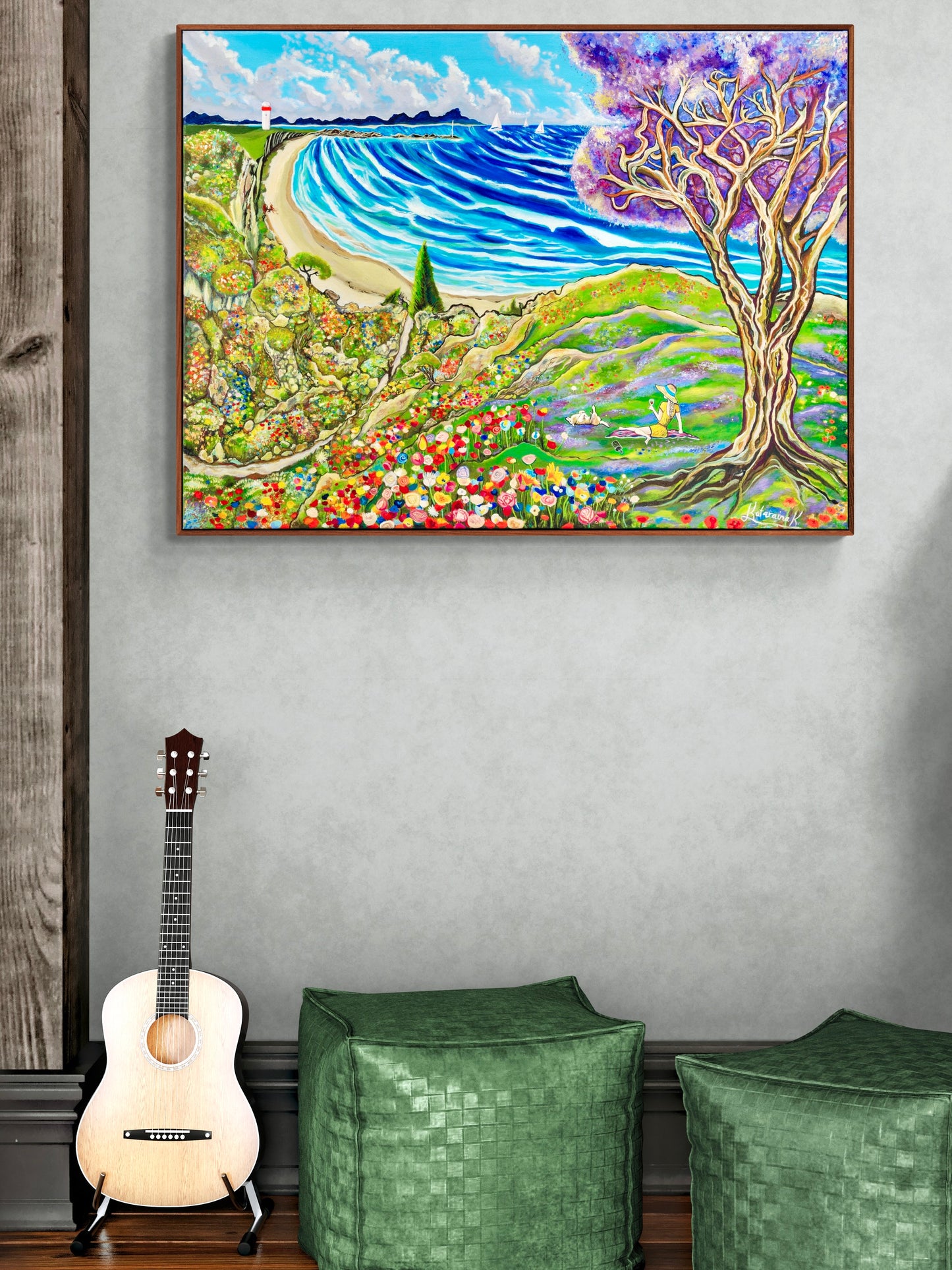 'Inlove With Life' canvas print