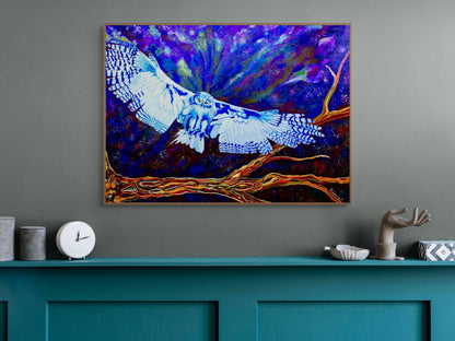 'Night-Life' canvas print