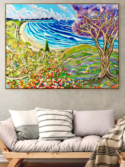 'Inlove With Life' canvas print