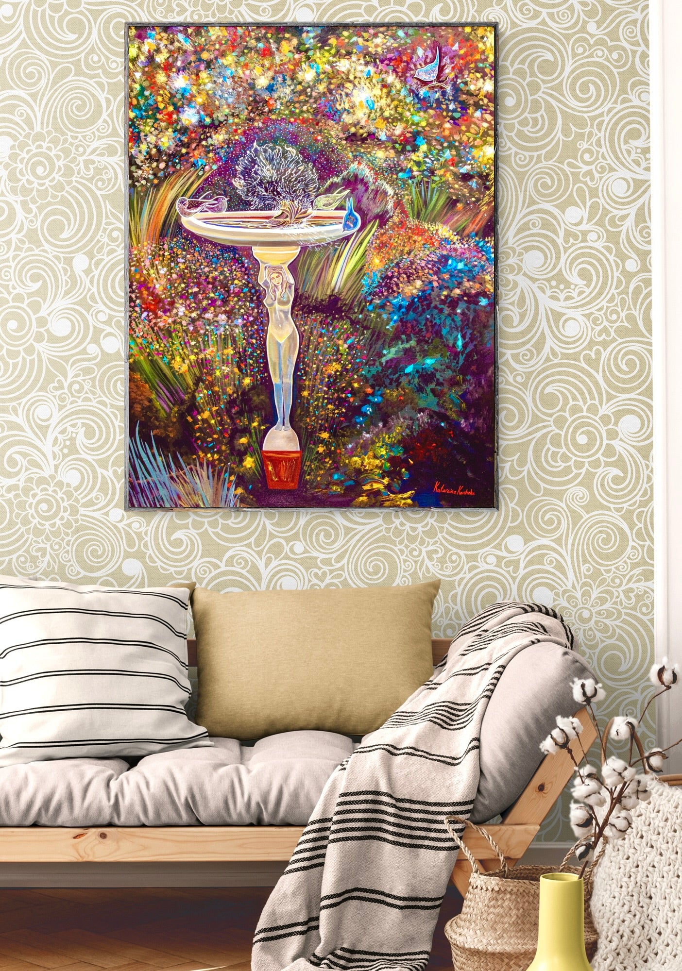 'Revive My Soul' canvas print
