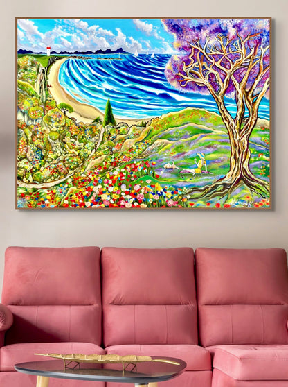 'Inlove With Life' canvas print